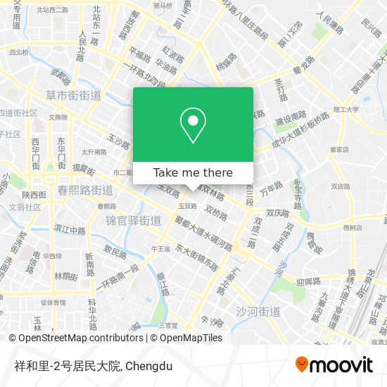 祥和里-2号居民大院 map