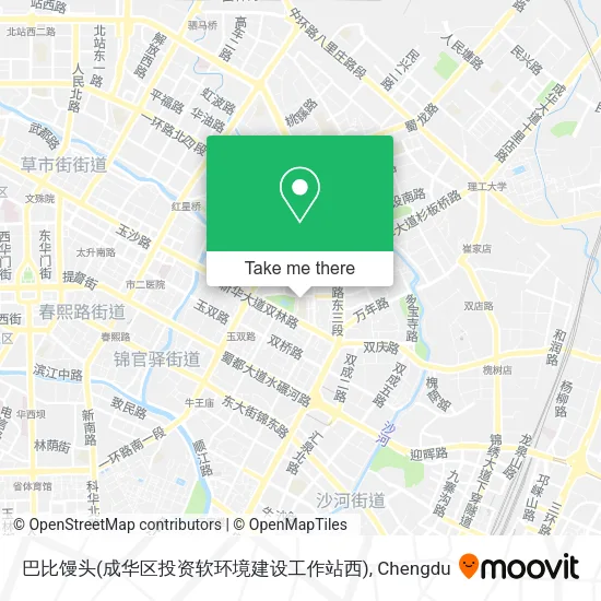 巴比馒头(成华区投资软环境建设工作站西) map