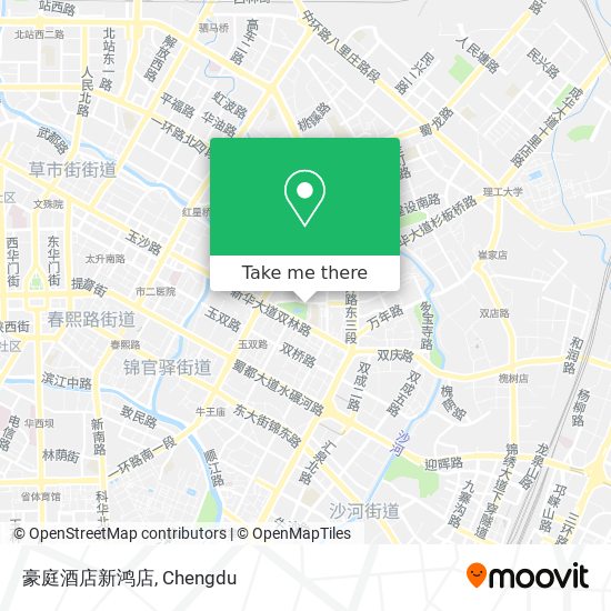 豪庭酒店新鸿店 map