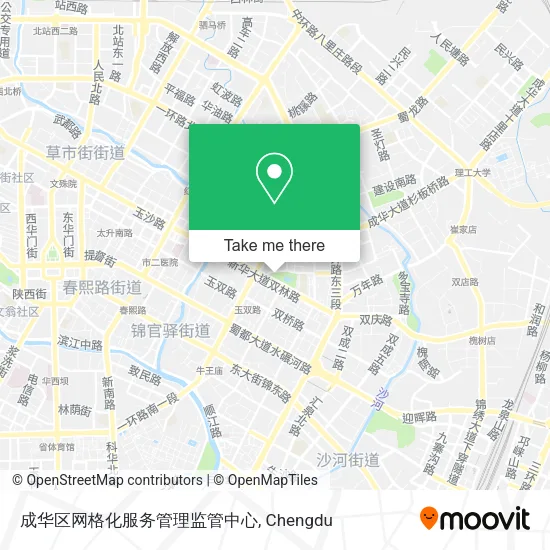 成华区网格化服务管理监管中心 map