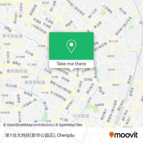 第1佳大鸡排(新华公园店) map