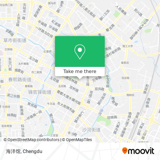 海洋馆 map
