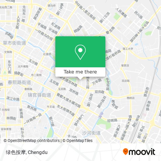 绿色按摩 map