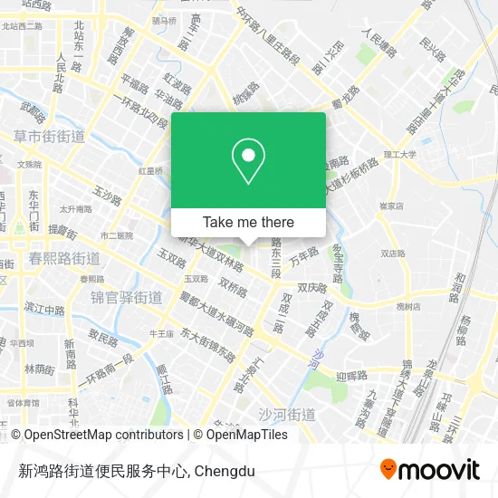 新鸿路街道便民服务中心 map