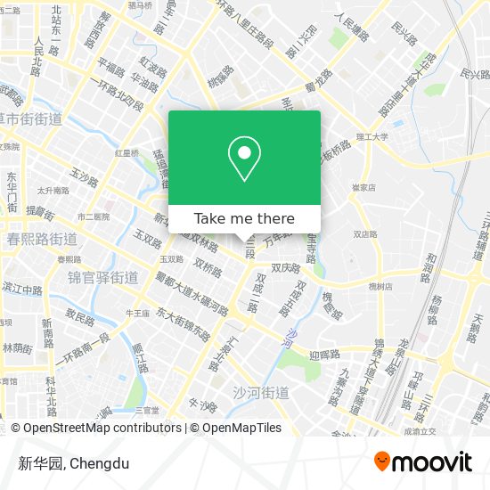 新华园 map
