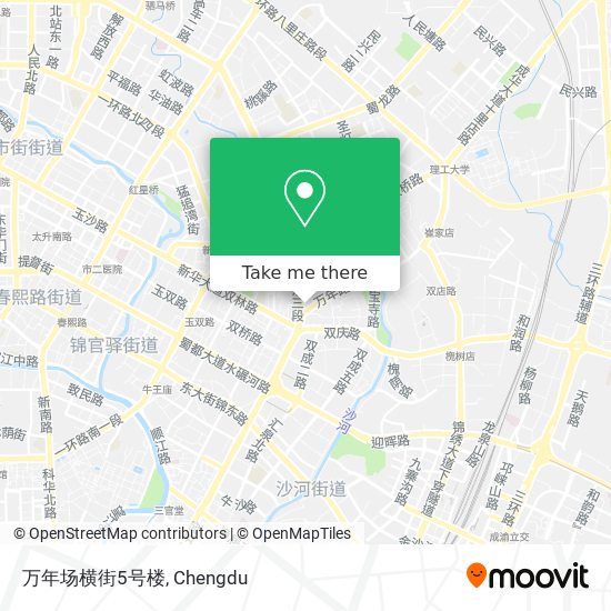 万年场横街5号楼 map