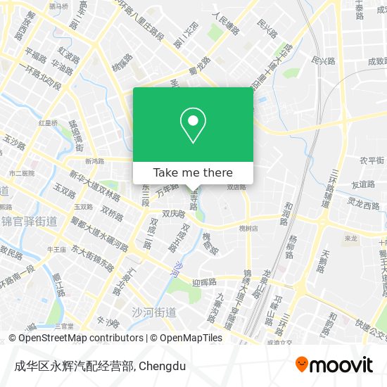 成华区永辉汽配经营部 map