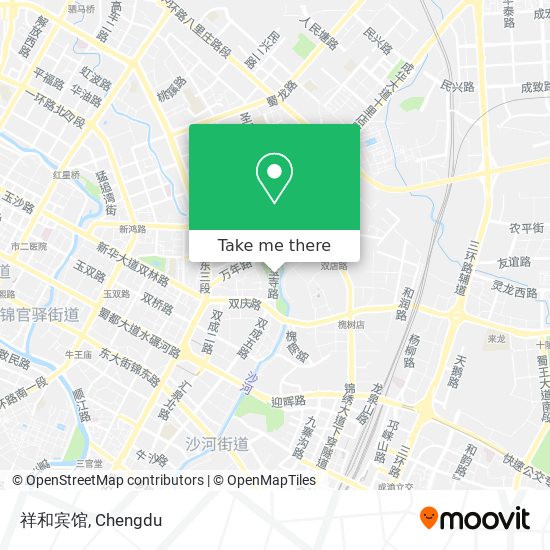 祥和宾馆 map
