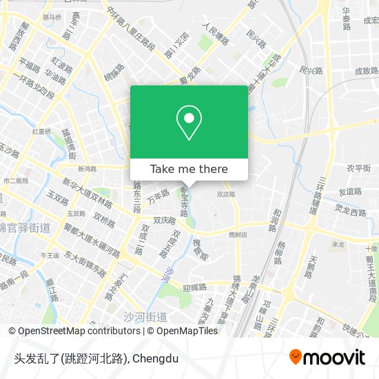 头发乱了(跳蹬河北路) map