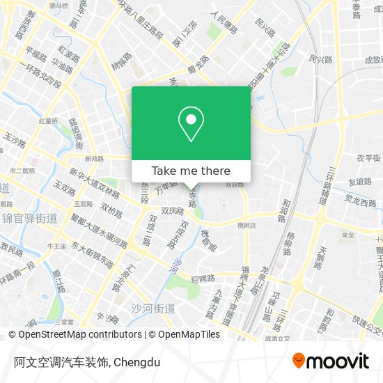 阿文空调汽车装饰 map
