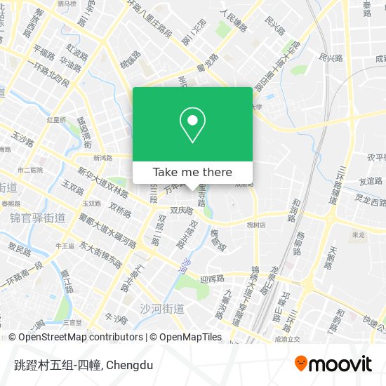 跳蹬村五组-四幢 map
