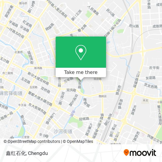鑫红石化 map