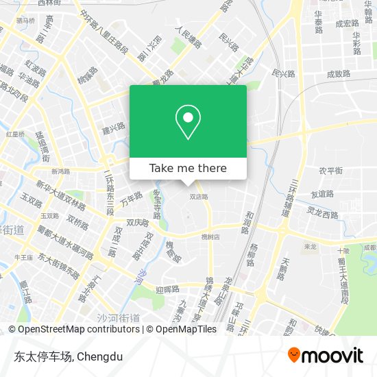 东太停车场 map