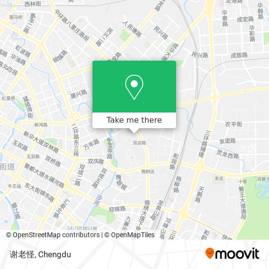 谢老怪 map