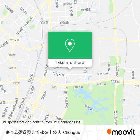 康健母婴堂婴儿游泳馆十陵店 map