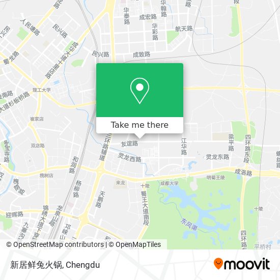 新居鲜兔火锅 map