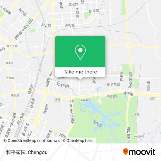 和平家园 map