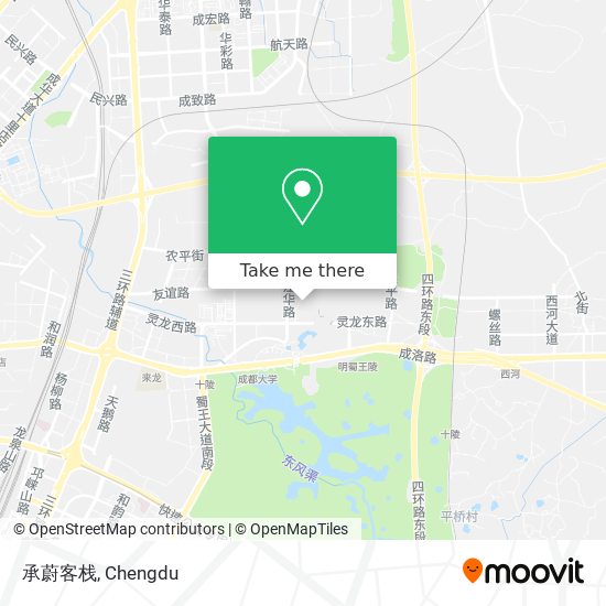 承蔚客栈 map
