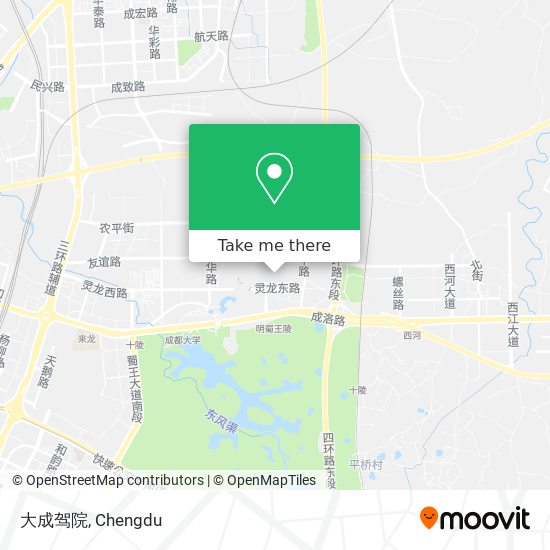 大成驾院 map