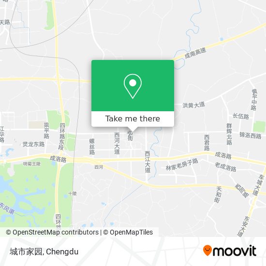 城市家园 map