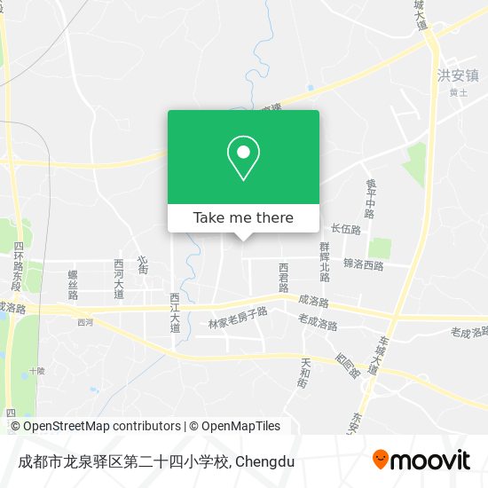 成都市龙泉驿区第二十四小学校 map