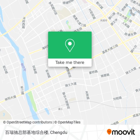 百瑞驰总部基地综合楼 map