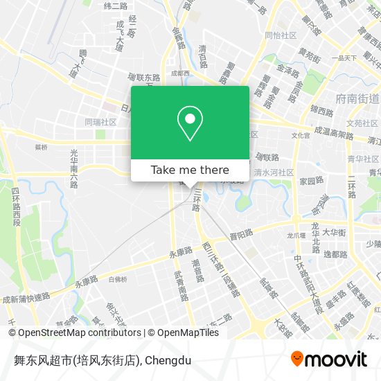 舞东风超市(培风东街店) map
