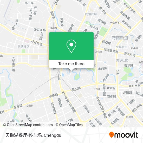 天鹅湖餐厅-停车场 map