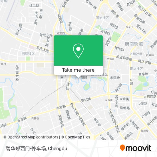 碧华邻西门-停车场 map