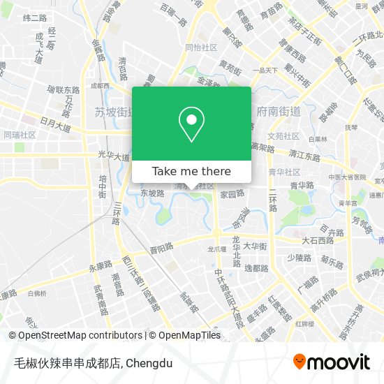 毛椒伙辣串串成都店 map
