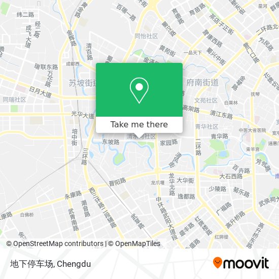 地下停车场 map