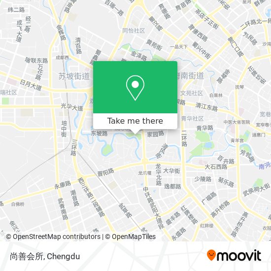 尚善会所 map