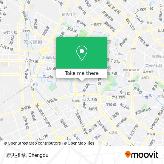 康杰推拿 map