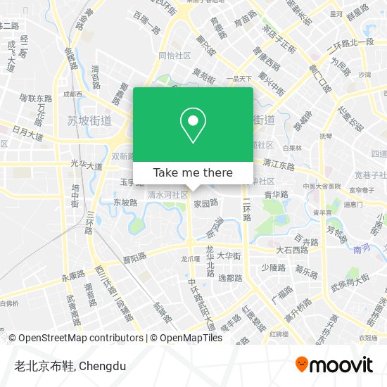 老北京布鞋 map