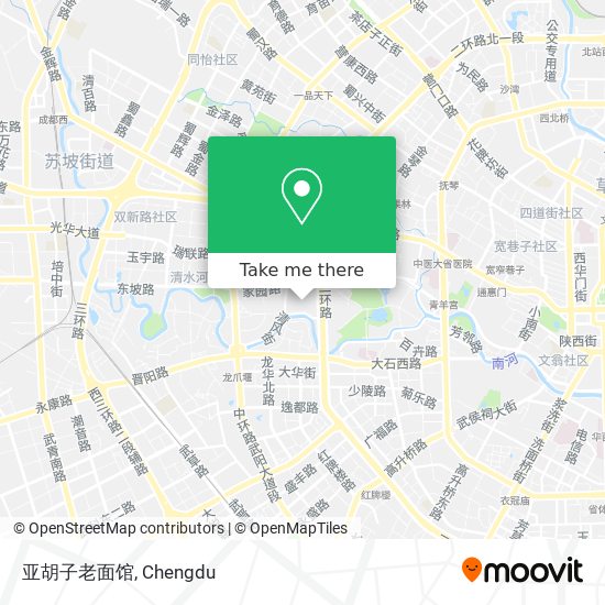 亚胡子老面馆 map