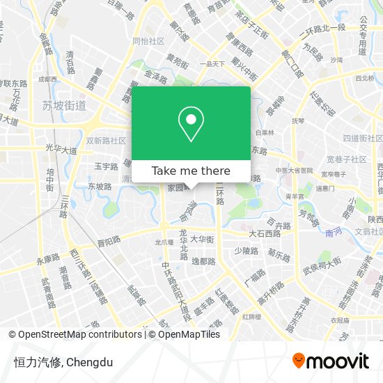 恒力汽修 map
