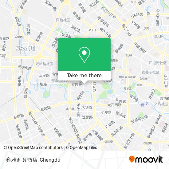 雍雅商务酒店 map