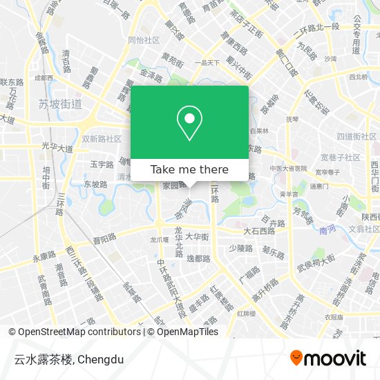 云水露茶楼 map