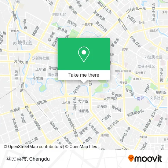 益民菜市 map