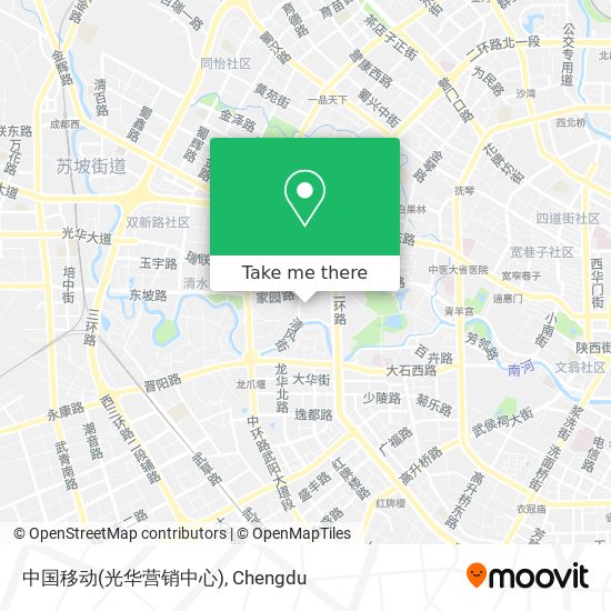 中国移动(光华营销中心) map