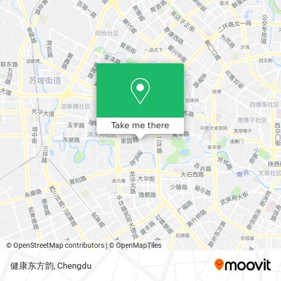 健康东方韵 map