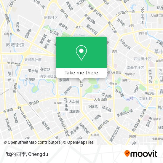 我的四季 map