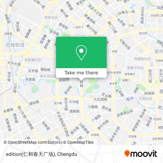 edition(仁和春天广场) map