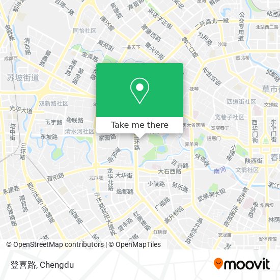 登喜路 map