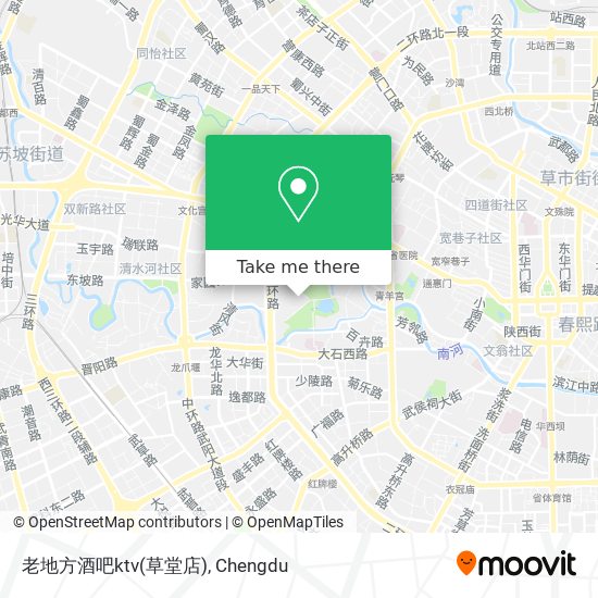 老地方酒吧ktv(草堂店) map