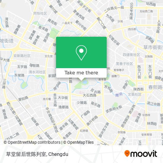 草堂留后世陈列室 map