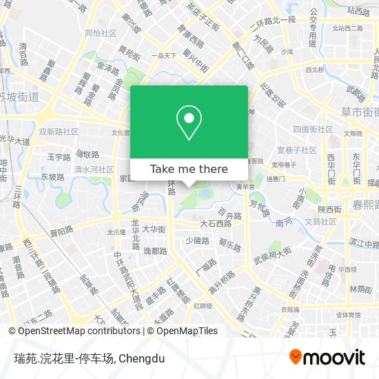瑞苑.浣花里-停车场 map