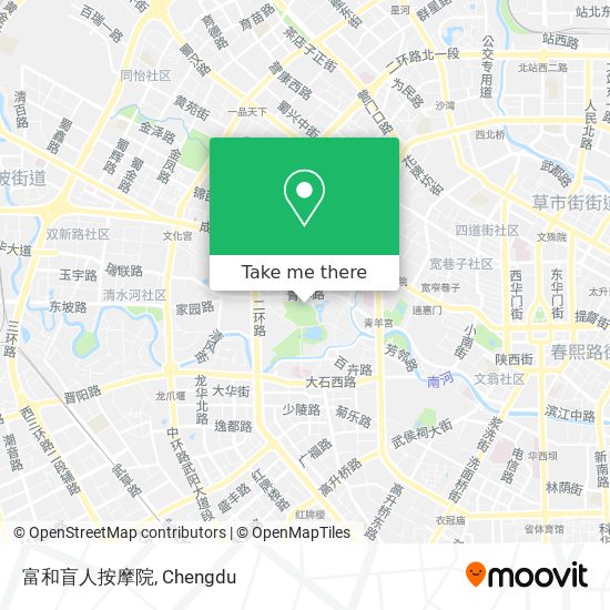 富和盲人按摩院 map
