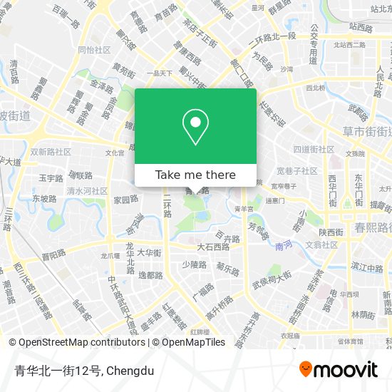 青华北一街12号 map