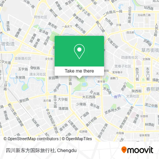 四川新东方国际旅行社 map